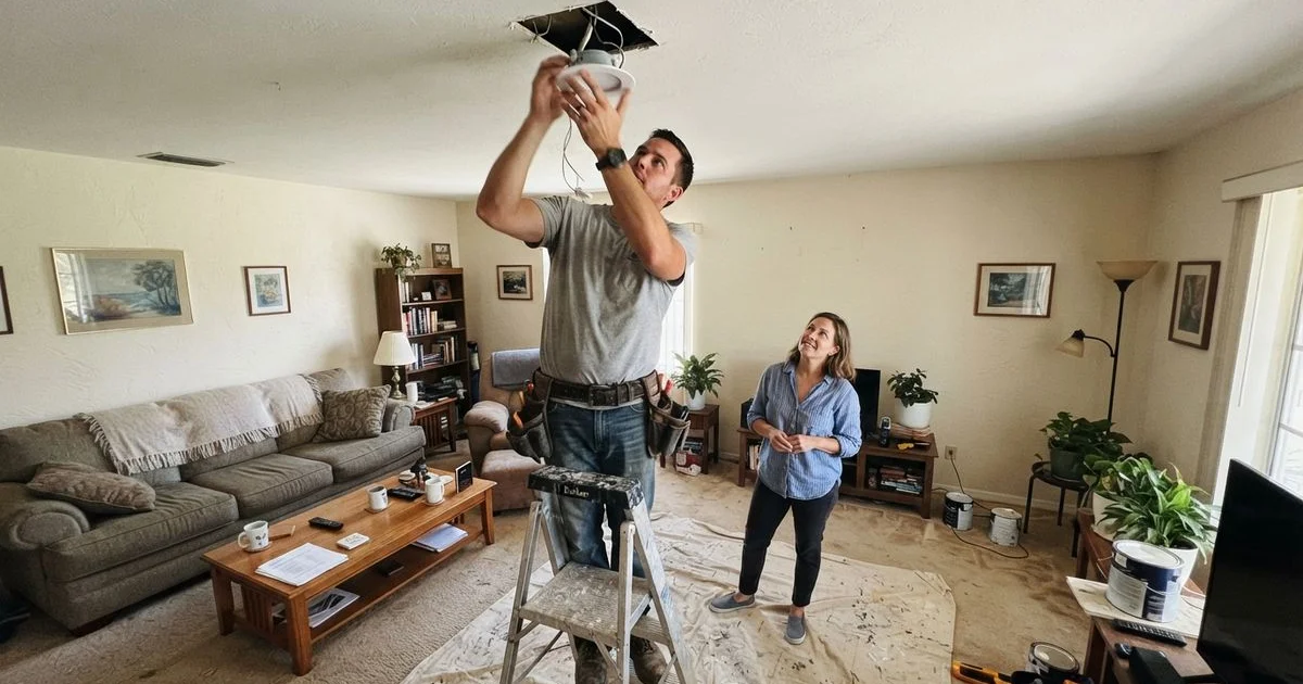 Recessed lighting installation: how many fixtures you need and what to expect